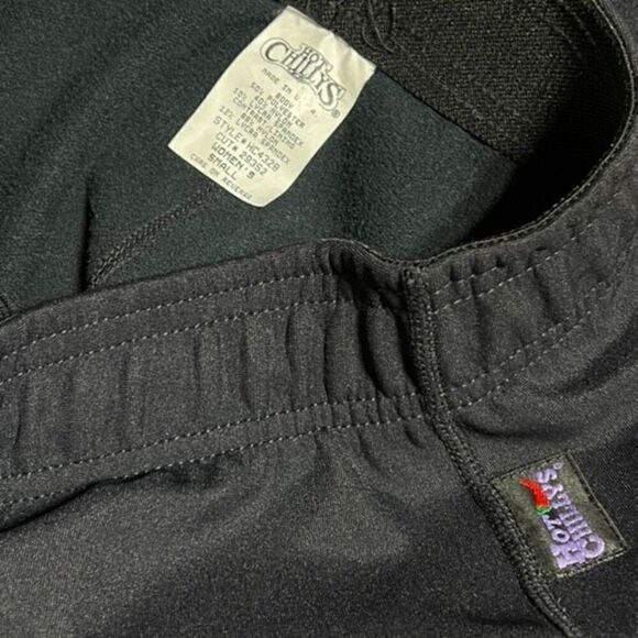 Hot Chilly's Base Layer Black Vintage Ski Pants Size Women's Size Small - Picture 4 of 4
